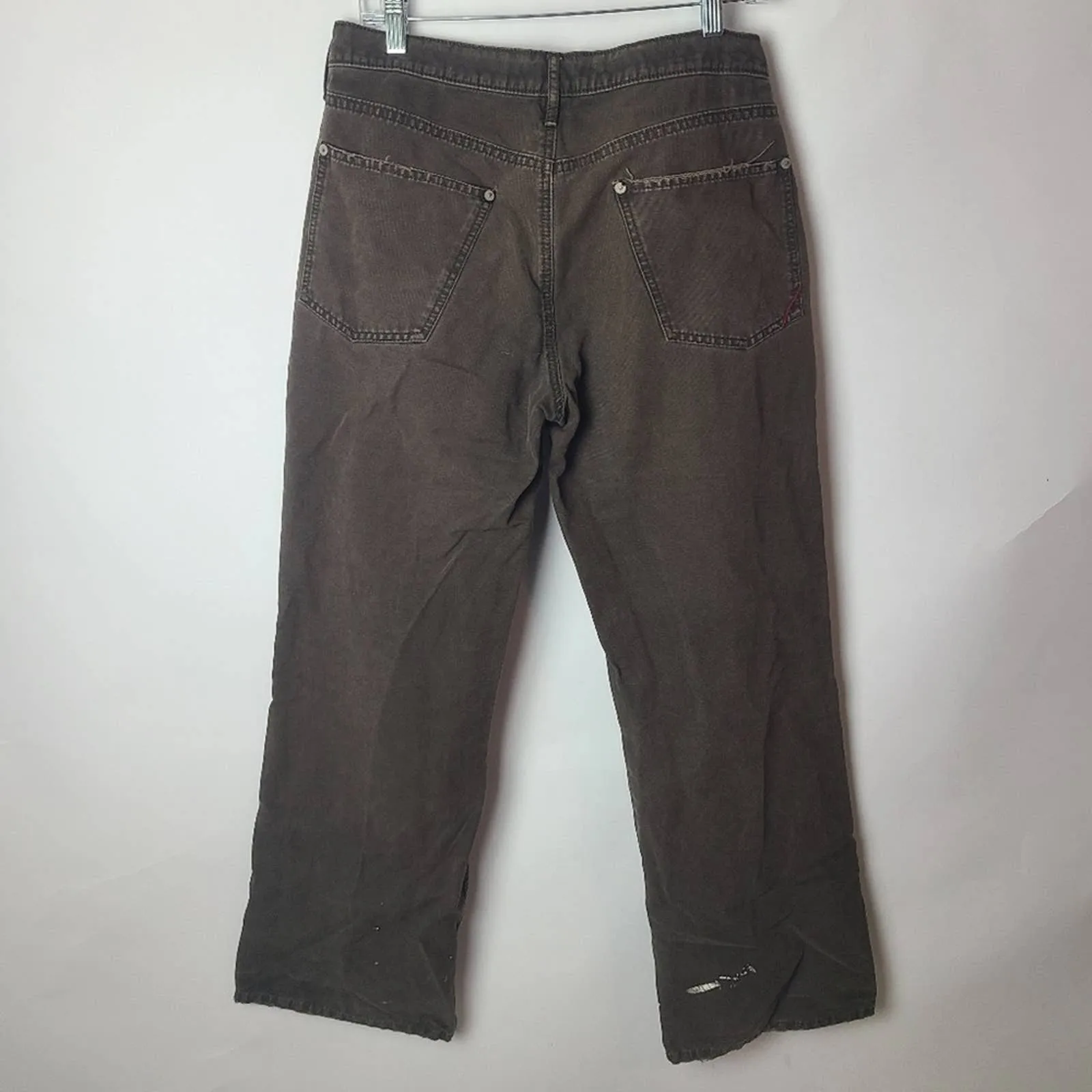 Banana Republic Mens Canvas Button Fly Pants