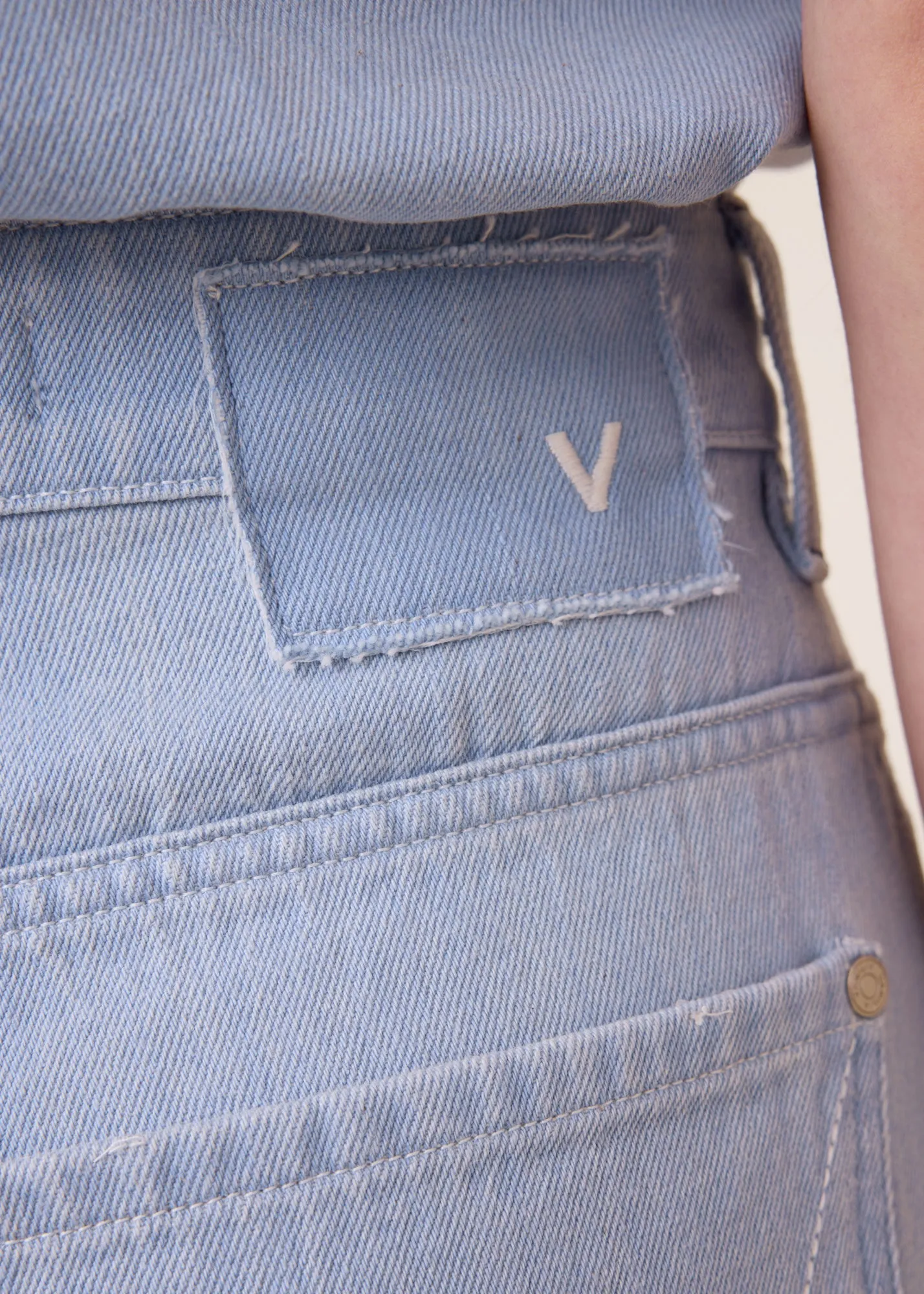 Clay denim straight leg