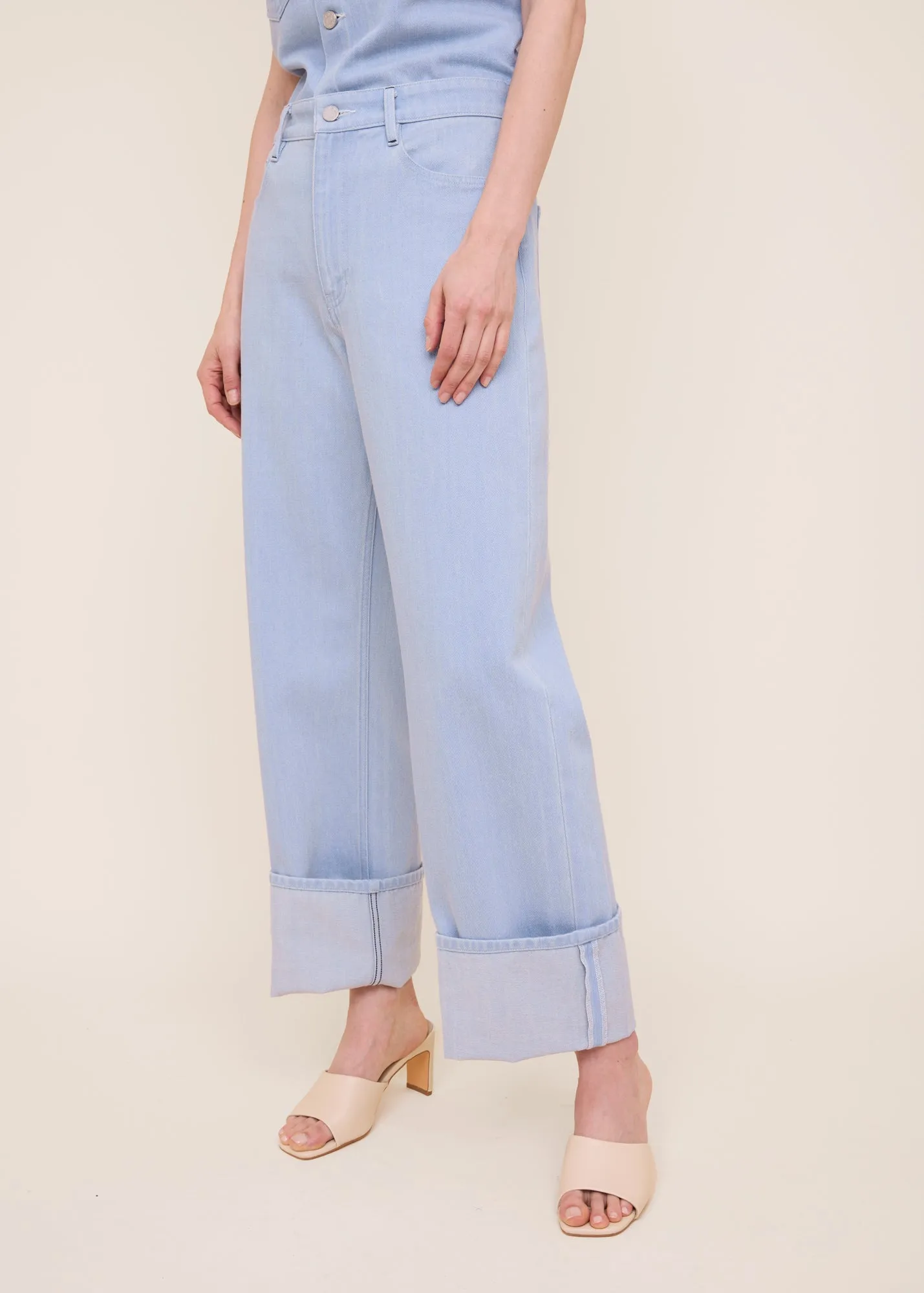 Clay denim straight leg