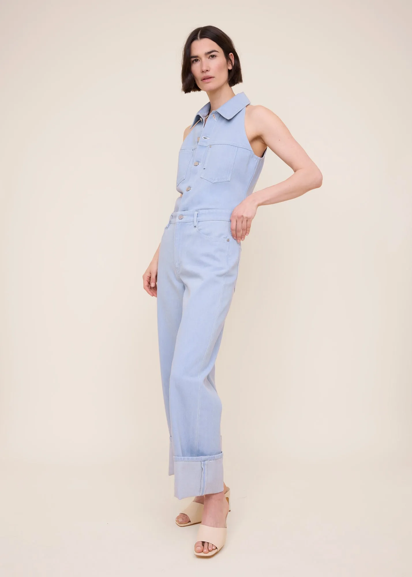 Clay denim straight leg