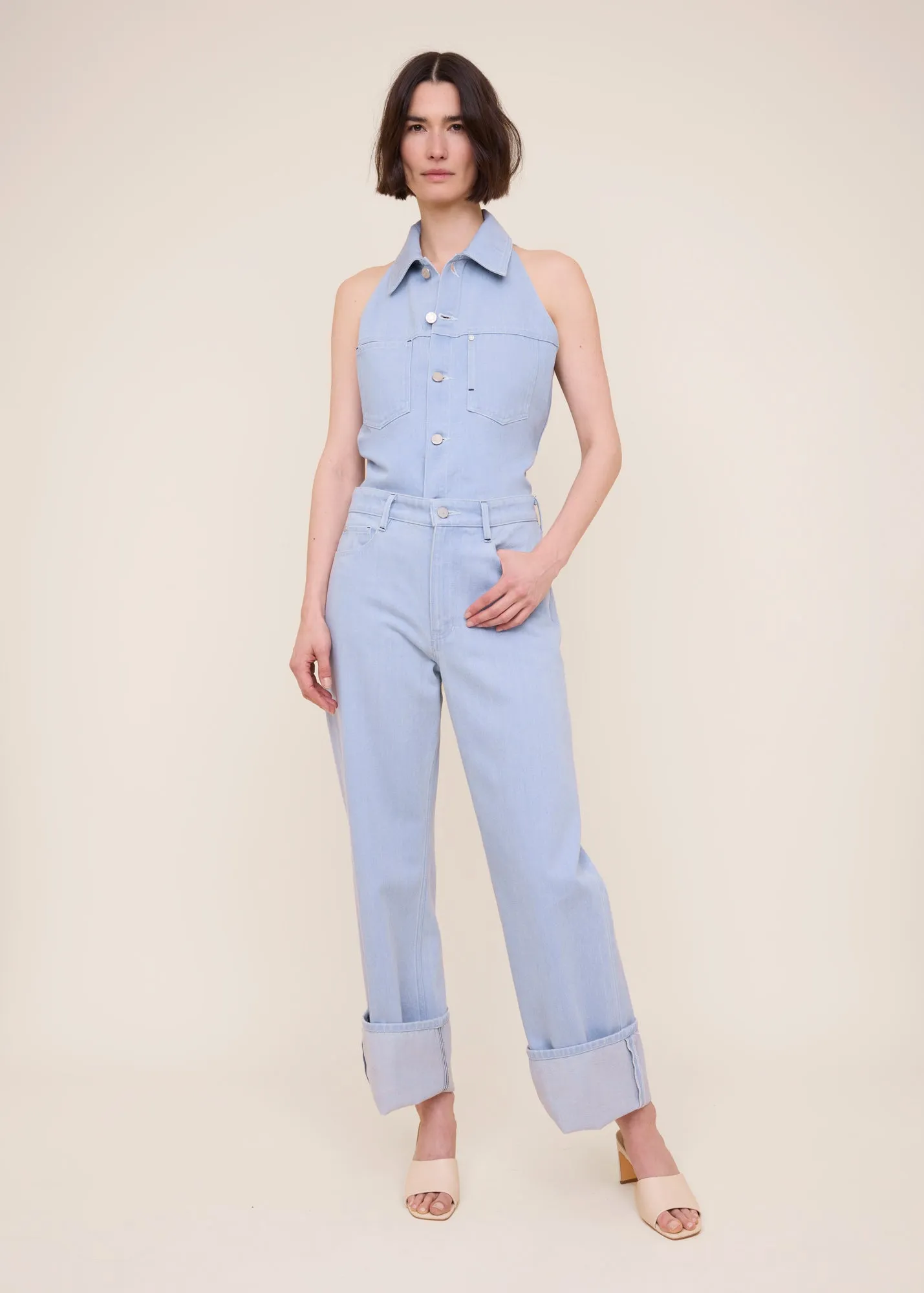 Clay denim straight leg