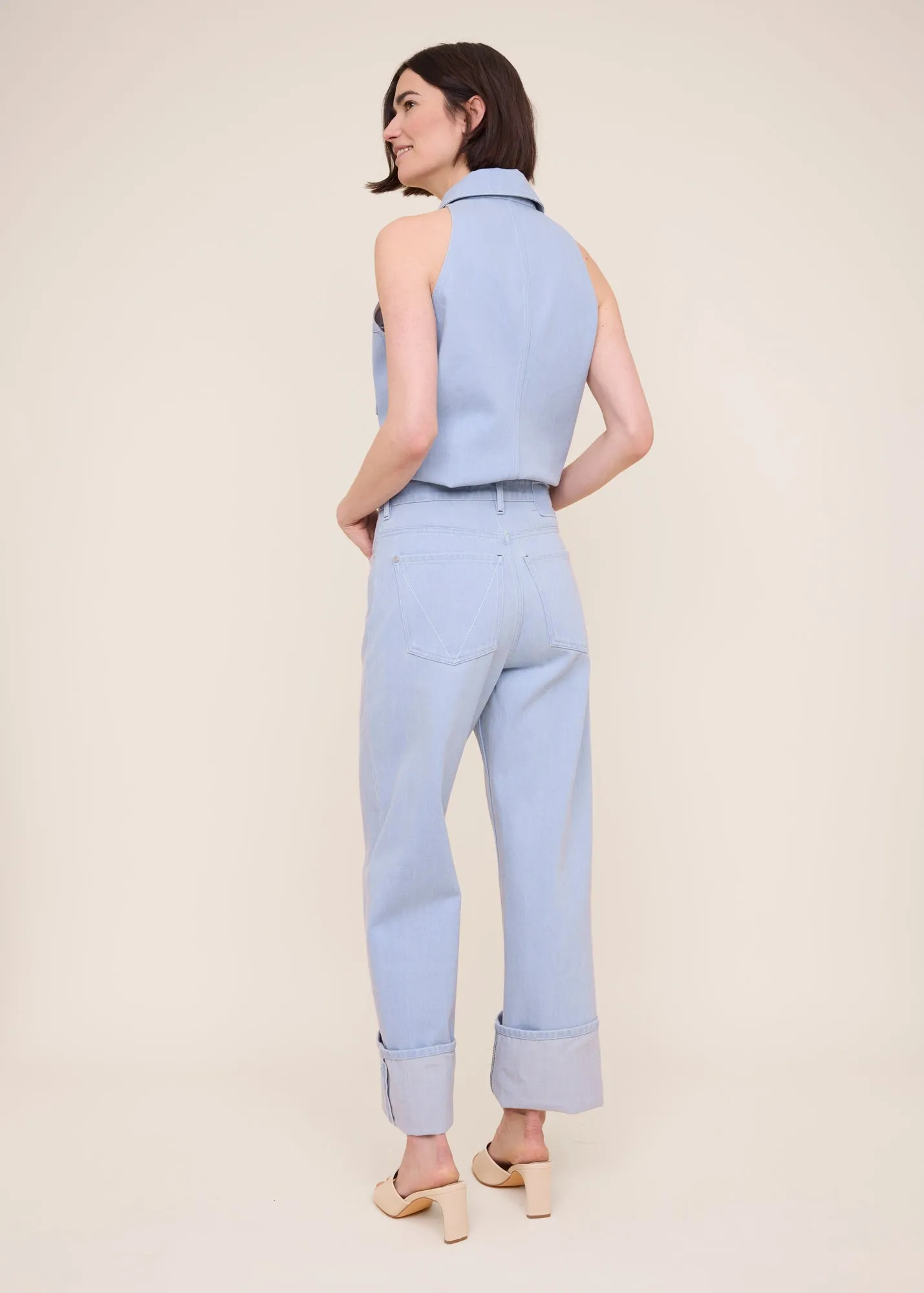 Clay denim straight leg