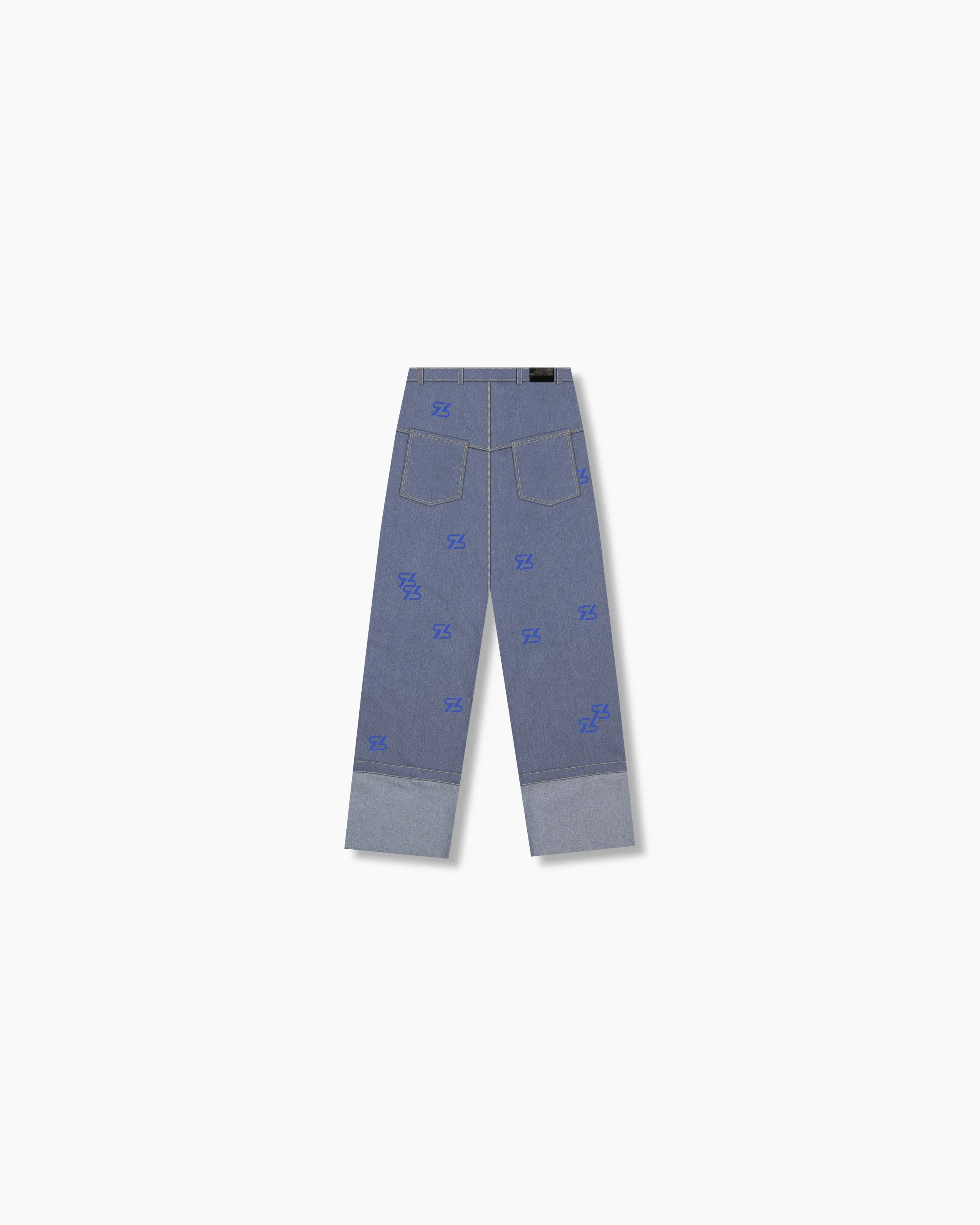 Inverse Denim Pants - Blue