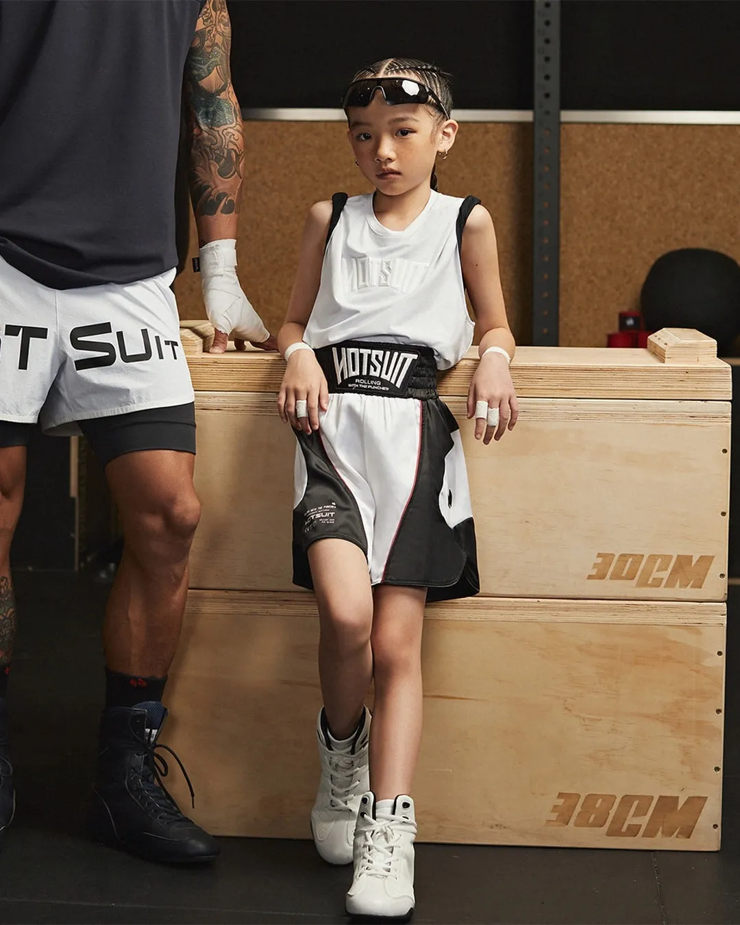 Kid's Challenger Tear-resistant Boxing Shorts