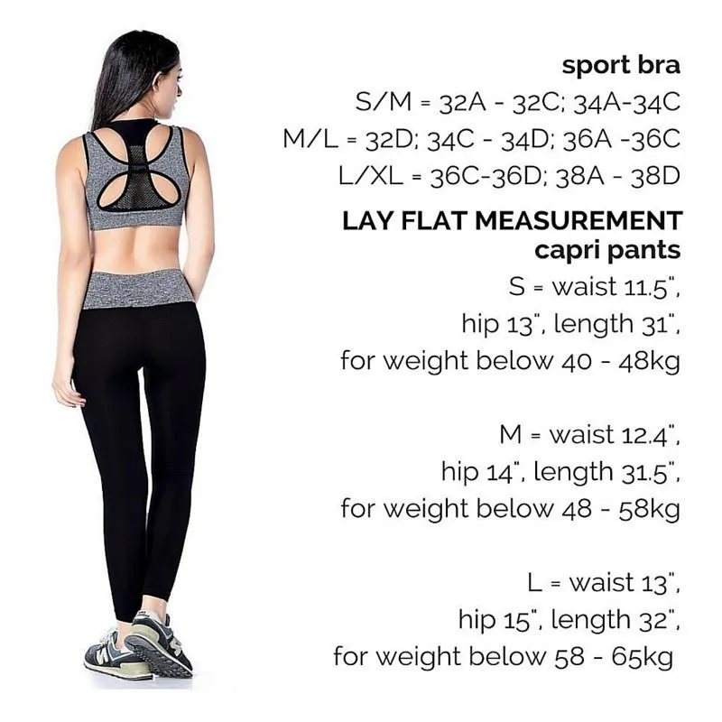 Women's Active Workout Shock Absorber Sports Bra