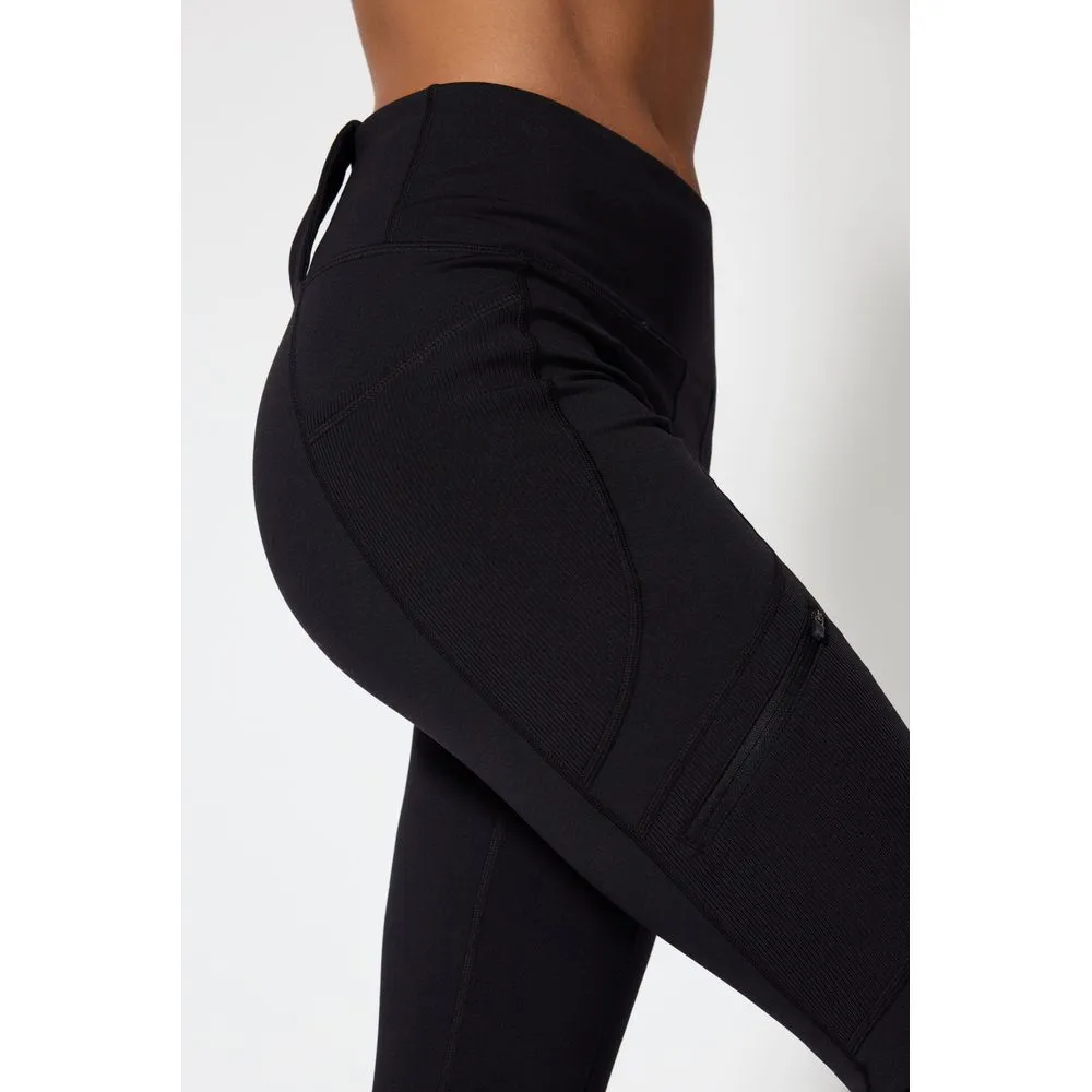 Womens Explore High-Rise Brushed Legging 28 Inch - Black
