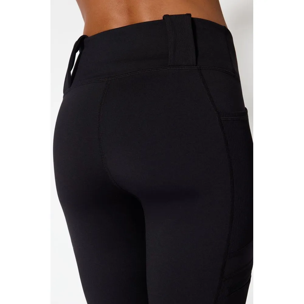 Womens Explore High-Rise Brushed Legging 28 Inch - Black